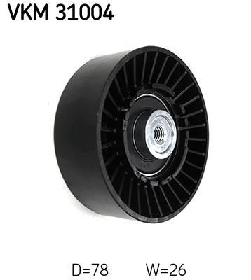 Rolo tensor da correia trapezoidal estriada SKF ref. VKM 31004